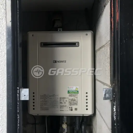 交換後の給湯器（ノーリツ GT-2060SAWX-2 BL）