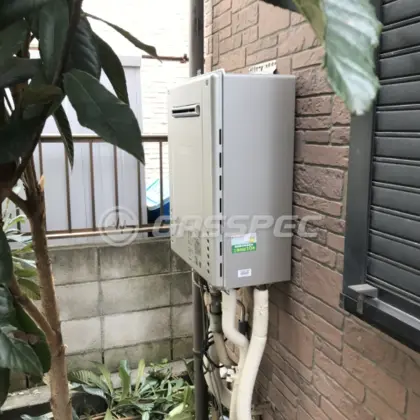 施工後の給湯器（ノーリツ GT-C2462SAWX-2 BL）