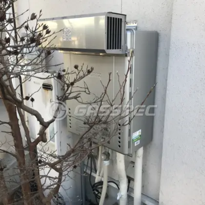 施工後の給湯器（ノーリツ GT-C2462AWX-2 BL）