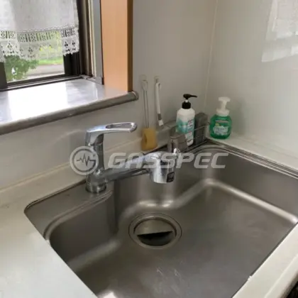 施工前の水栓・蛇口（QG1TKW38PV3X）