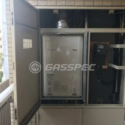 施工後の暖房熱源機（リンナイ RUFH-TE2405AU2-3）