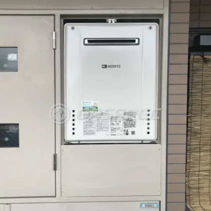 施工後の給湯器（ノーリツ GT-2060SAWX-2 BL）