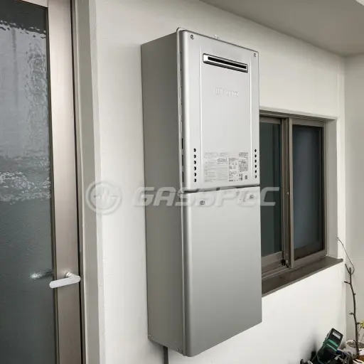 交換後の給湯器（ノーリツ GT-C2462SAWX-2 BL）