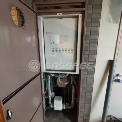 施工後の暖房熱源機（ノーリツ GTH-2444AWX3H-TB-1 BL）