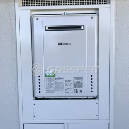 施工後の給湯器（ノーリツ GT-2460SAWX-2 BL）