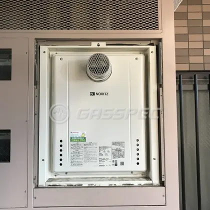 施工後の給湯器（ノーリツ GT-2060SAWX-T-2 BL）