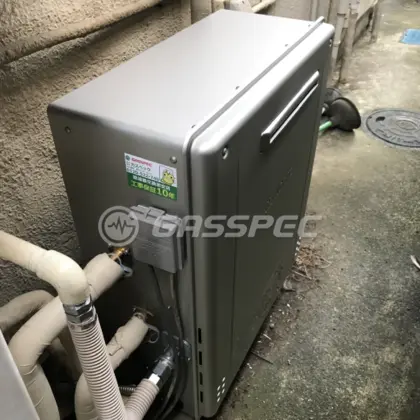 施工後の給湯器（ノーリツ GT-C2462SARX-2 BL）