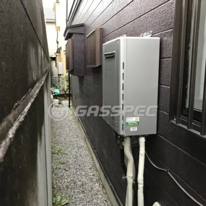 施工後の給湯器（ノーリツ GT-C2062SAWX-2 BL）