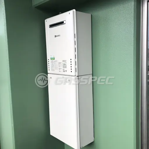 交換後の給湯器（ノーリツ GT-2460SAWX-2 BL）