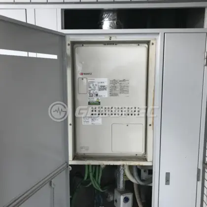 施工後の暖房熱源機（ノーリツ GTH-2444AWX3H-H-1 BL）