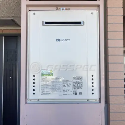 施工後の給湯器（ノーリツ GT-2460SAWX-2 BL）