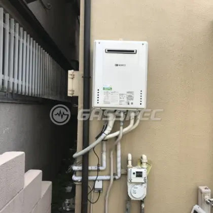 施工後の給湯器（ノーリツ GT-2060SAWX-2 BL）