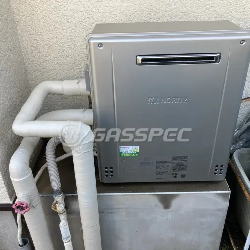 交換後の給湯器（ノーリツ GT-C2462SARX-2 BL）