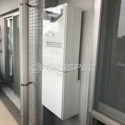 施工後の暖房熱源機（ノーリツ GTH-2444AWX3H-T-1 BL）