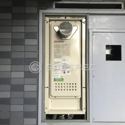 施工後の給湯器（ノーリツ GT-1653SAWX-T-4 BL）