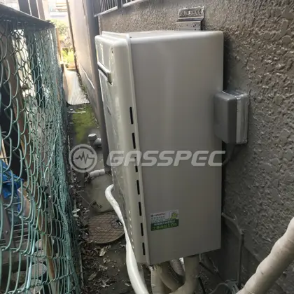 施工後の給湯器（ノーリツ GT-2060SAWX-2 BL）