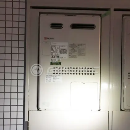 施工後の暖房熱源機（ノーリツ GTH-2444AWX3H-1 BL）