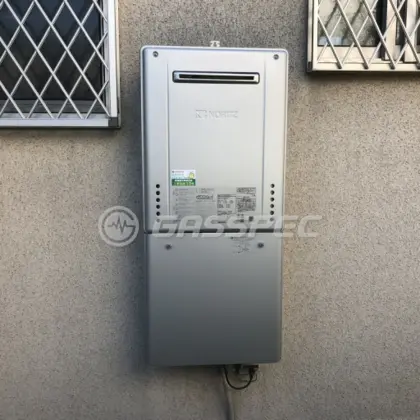 施工後の給湯器（ノーリツ GT-C2462SAWX-2 BL）
