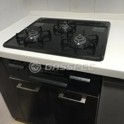 施工後のビルトインガスコンロ（ノーリツ N3WT5RWTQ1）