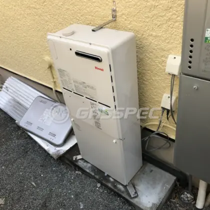 施工後の暖房熱源機（リンナイ RH-101W2-6(A)）