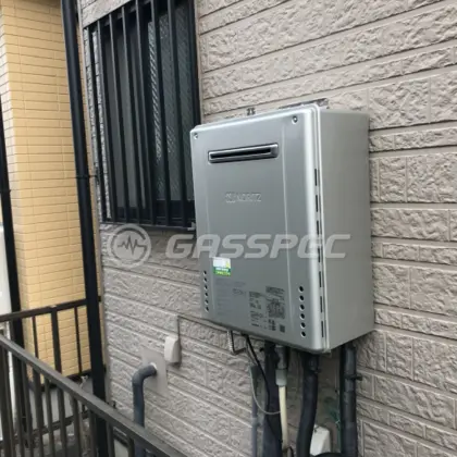 施工後の給湯器（ノーリツ GT-C2062SAWX-2 BL）