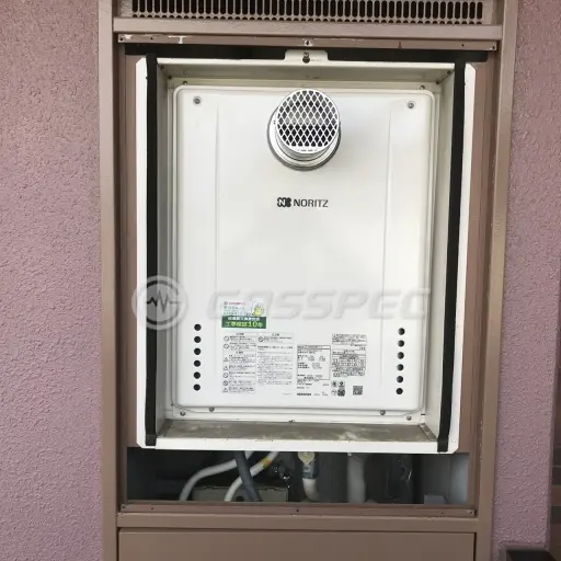 交換後の給湯器（ノーリツ GT-2460SAWX-T-2 BL）