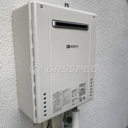 施工後の給湯器（ノーリツ GT-2060SAWX-2 BL）