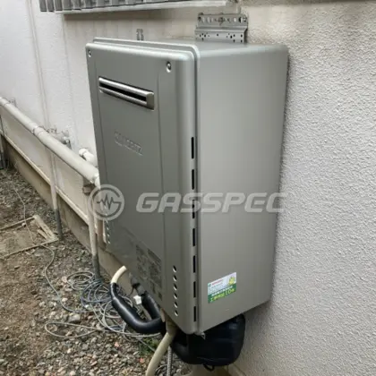 施工後の給湯器（ノーリツ GT-C2462SAWX-2 BL）