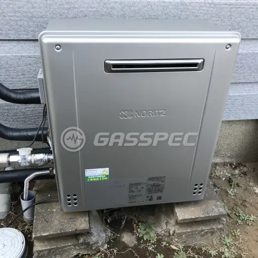 交換後の給湯器（ノーリツ GT-C2462ARX-2 BL）