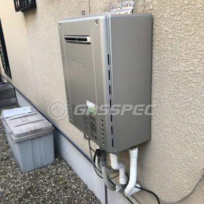 施工後の給湯器（ノーリツ GT-C2462SAWX-2 BL）
