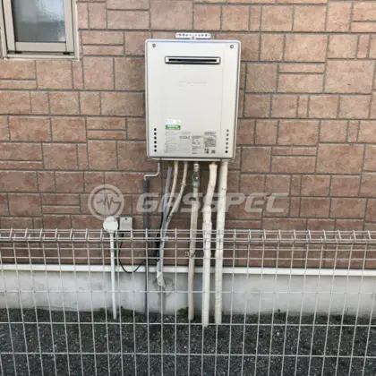 施工後の給湯器（ノーリツ GT-C2062SAWX-2 BL）