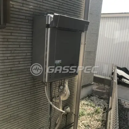 施工後の給湯器（ノーリツ GT-C2062SAWX-2 BL）