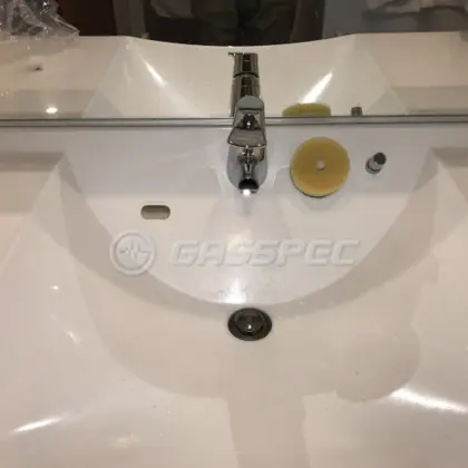 施工後の水栓・蛇口（パナソニック CQSFL325T）