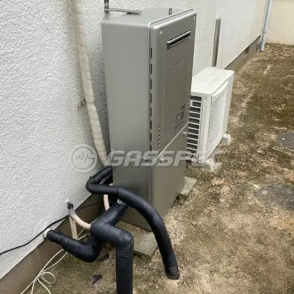 施工後の給湯器（ノーリツ GT-C2062SAWX-2 BL）
