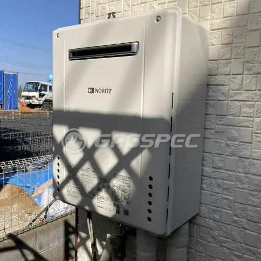 交換後の給湯器（ノーリツ GT-2460SAWX-2 BL）