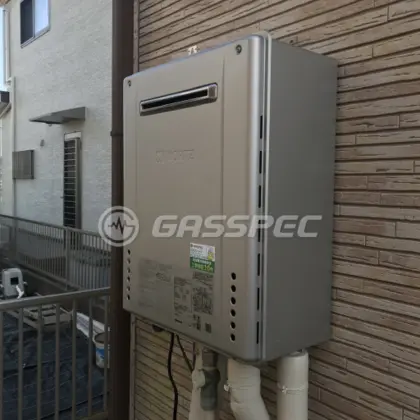 施工後の給湯器（ノーリツ GT-C2462SAWX-2 BL）