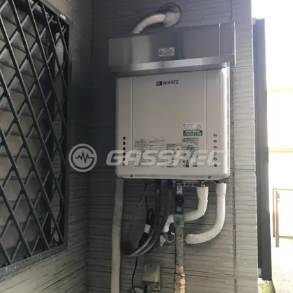 施工後の給湯器（ノーリツ GT-2060SAWX-2 BL）