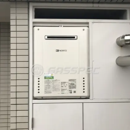 施工後の給湯器（ノーリツ GT-2460SAWX-2 BL）