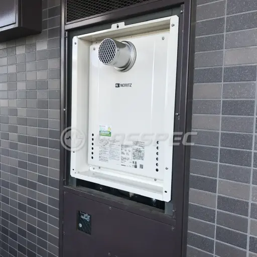 交換後の給湯器（ノーリツ GT-2460SAWX-T-2 BL）