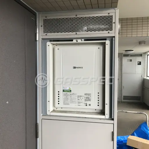 交換後の給湯器（ノーリツ GT-2460SAWX-H-2 BL）