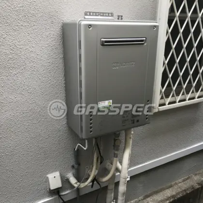 施工後の給湯器（ノーリツ GT-C2462SAWX-2 BL）