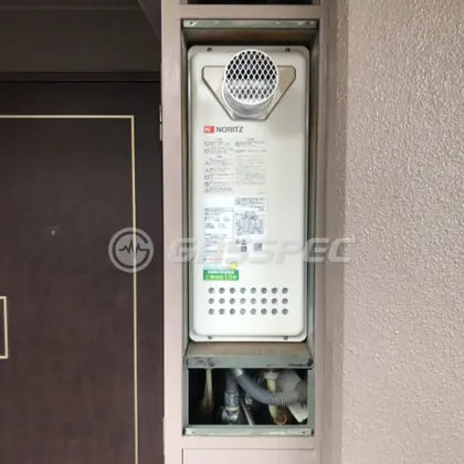 施工後の給湯器（ノーリツ GT-2053AWX-T-4 BL）