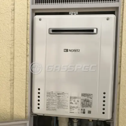 施工後の給湯器（ノーリツ GT-1660SAWX-2 BL）