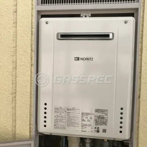 交換後の給湯器（ノーリツ GT-1660SAWX-2 BL）