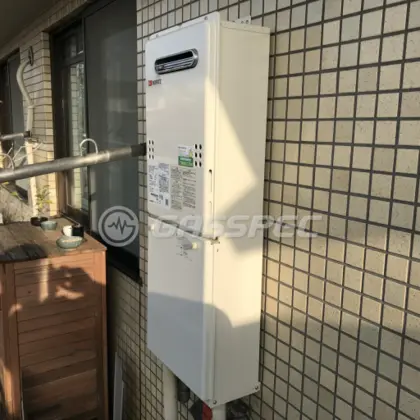 施工後の給湯器（ノーリツ GQ-2039WS-1）