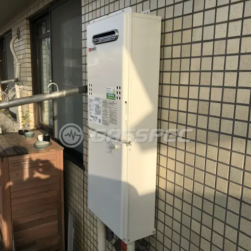 交換後の給湯器（ノーリツ GQ-2039WS-1）