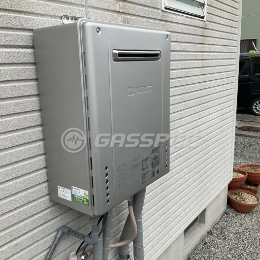 交換後の給湯器（ノーリツ GT-C2062SAWX-2 BL）