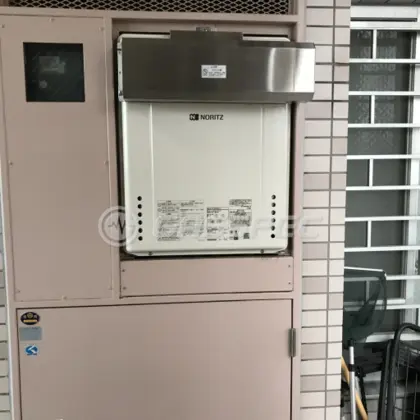 施工後の給湯器（ノーリツ GT-2060AWX-2 BL）