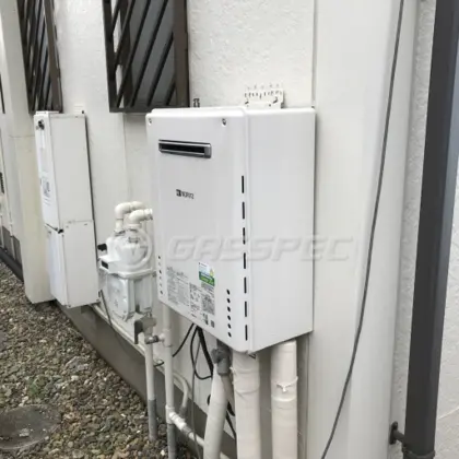 施工後の給湯器（ノーリツ GT-2060SAWX-2 BL）