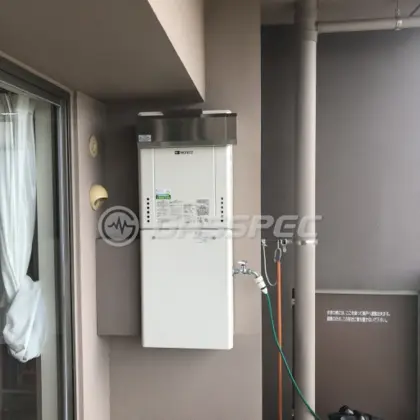 施工後の給湯器（ノーリツ GT-2460SAWX-2 BL）
